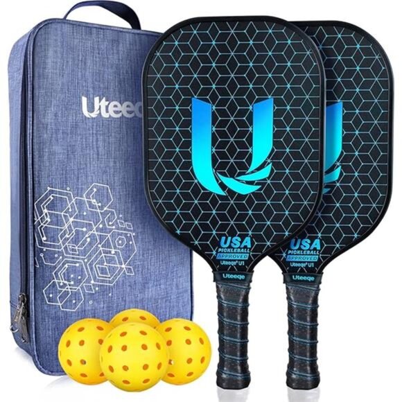 Pickleball Paddles Set of 2 - Graphite Surface with High Grit & Spin - Picture 8 of 8